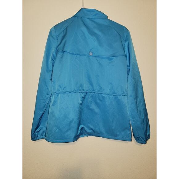 New York & Company Blue Full Zip Jacket NYC Size Medium - Picture 10 of 12